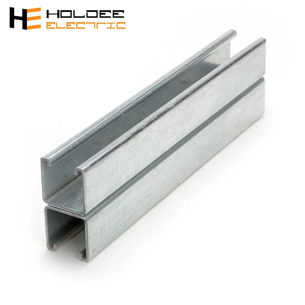 Holdee 1-5/8" Hot Dipped Galvanised Unistrut Channel P1000 Unistrut Bracket Support