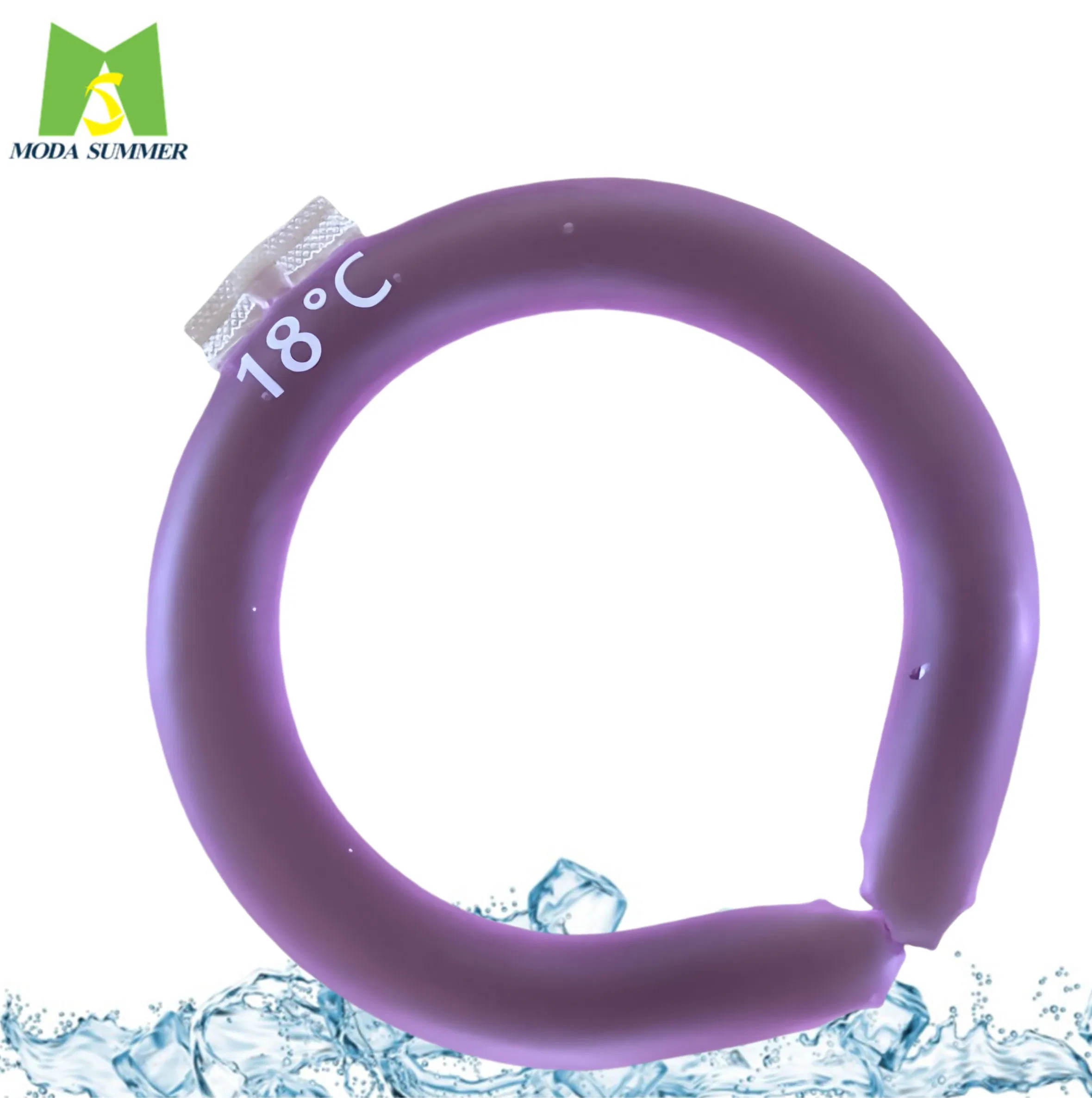 Reusable Colorful Neck Cooler for Hands-Free Summer Relief