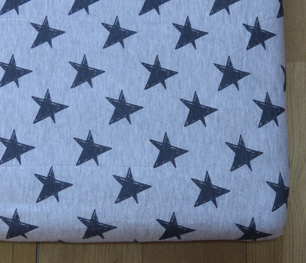 100% Cotton Jersey Knit Fitted Crib Sheet Baby Cot Sheet