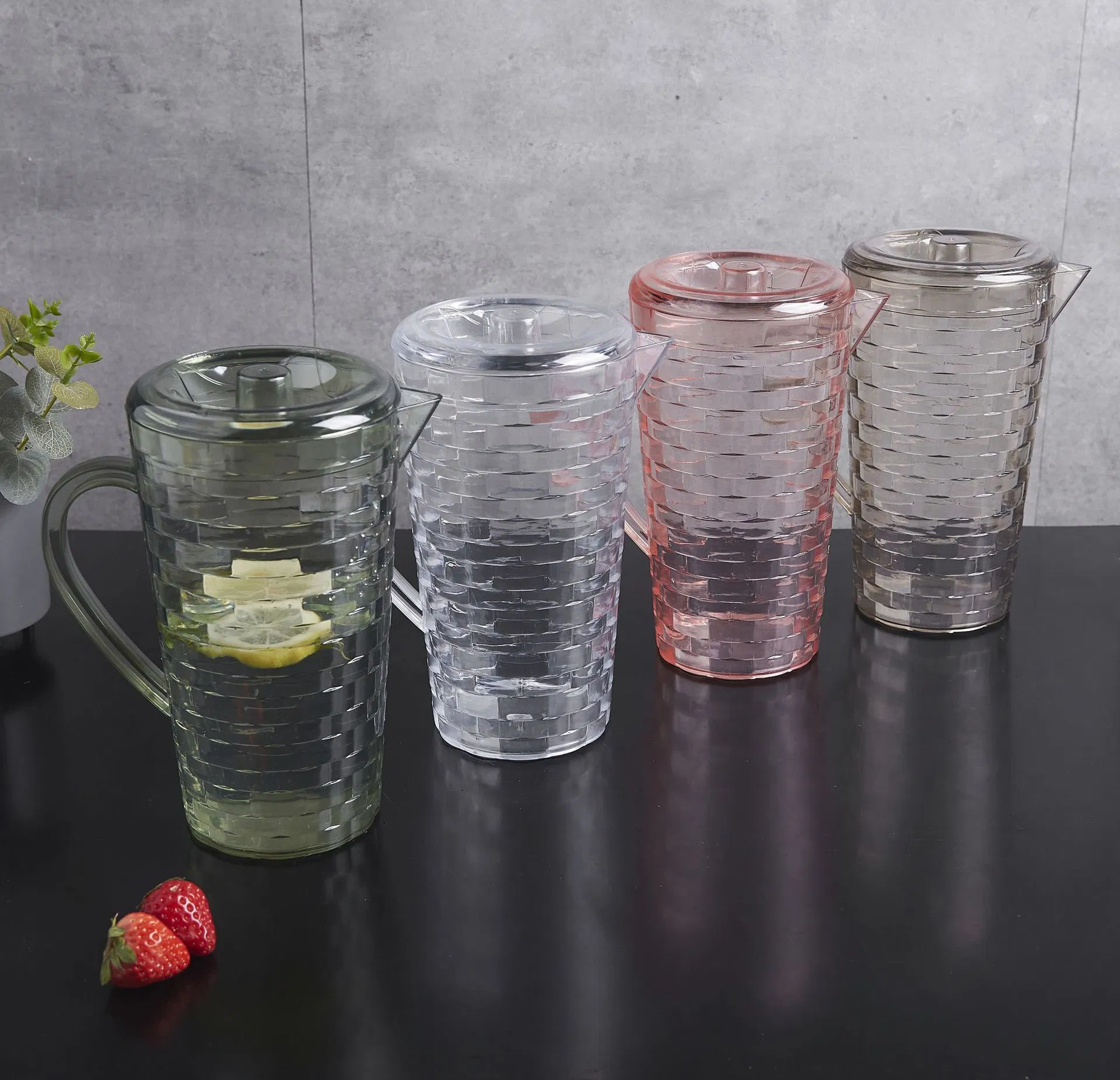 Wholesale Household Water Container 2L Big Capacity Home Kitchen Cold Water Jug