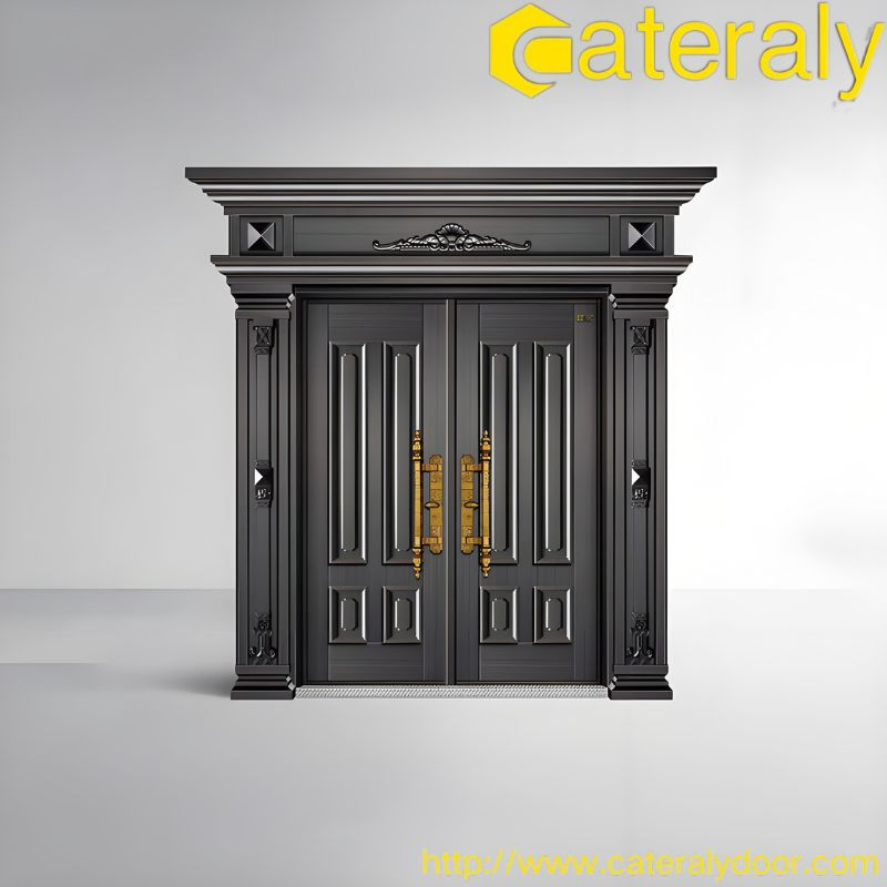 Теплоизоляционная дверь Cateraly с алюминиевой плитой