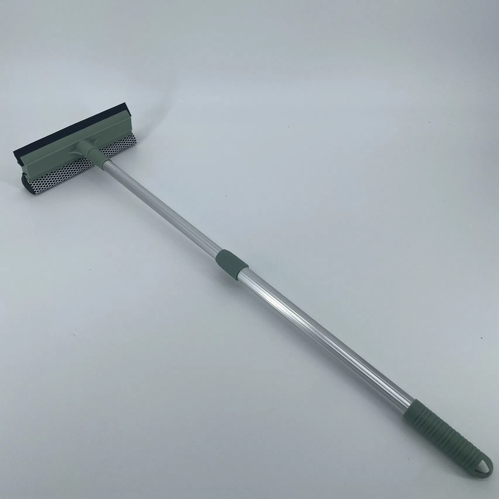 Window Cleaner Double-Sided Use Aluminum Rod Telescopic Window Squeegee