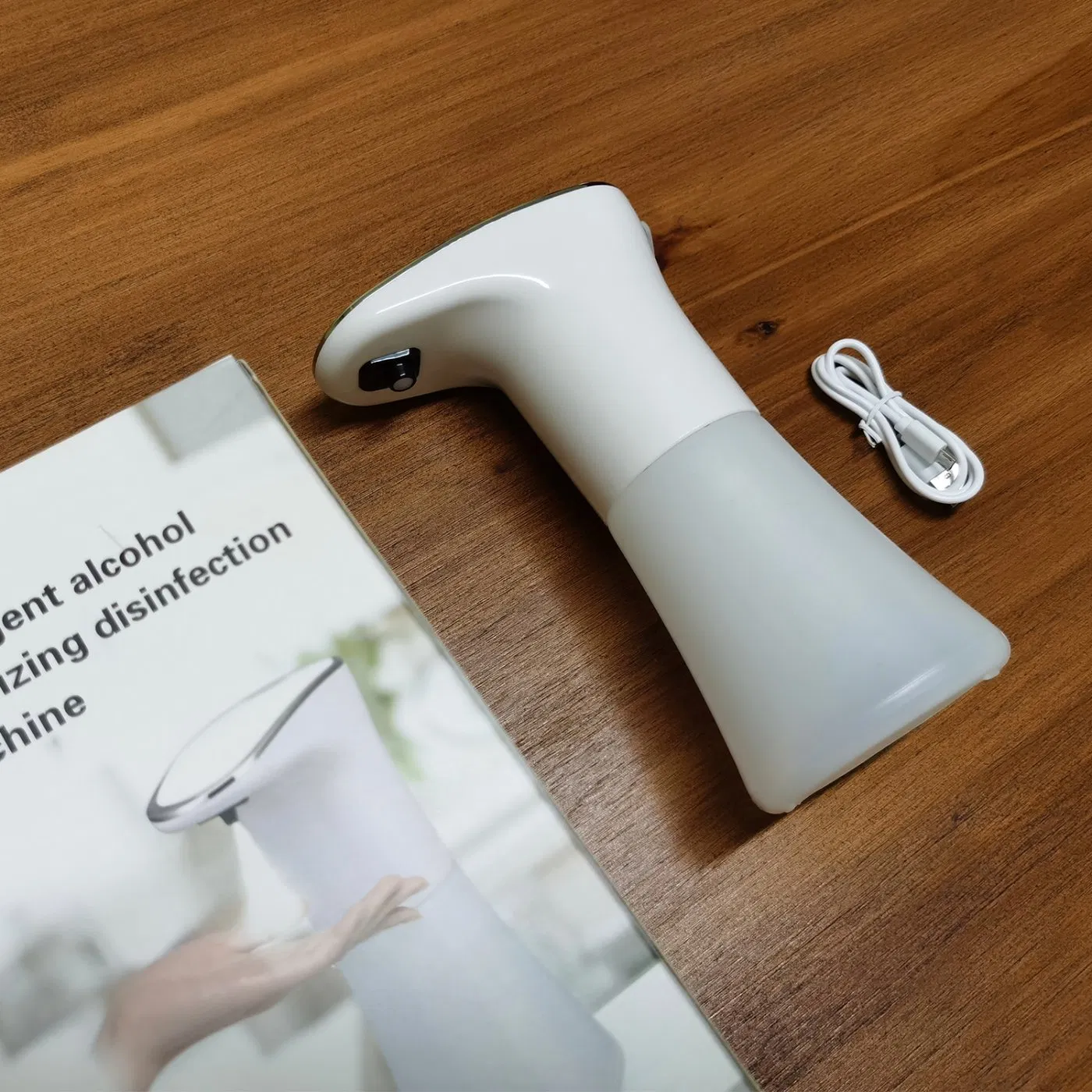 Liquid Soap 350ml Auto Foam Automatic Stand Hand Sanitizer Dispenser Machine