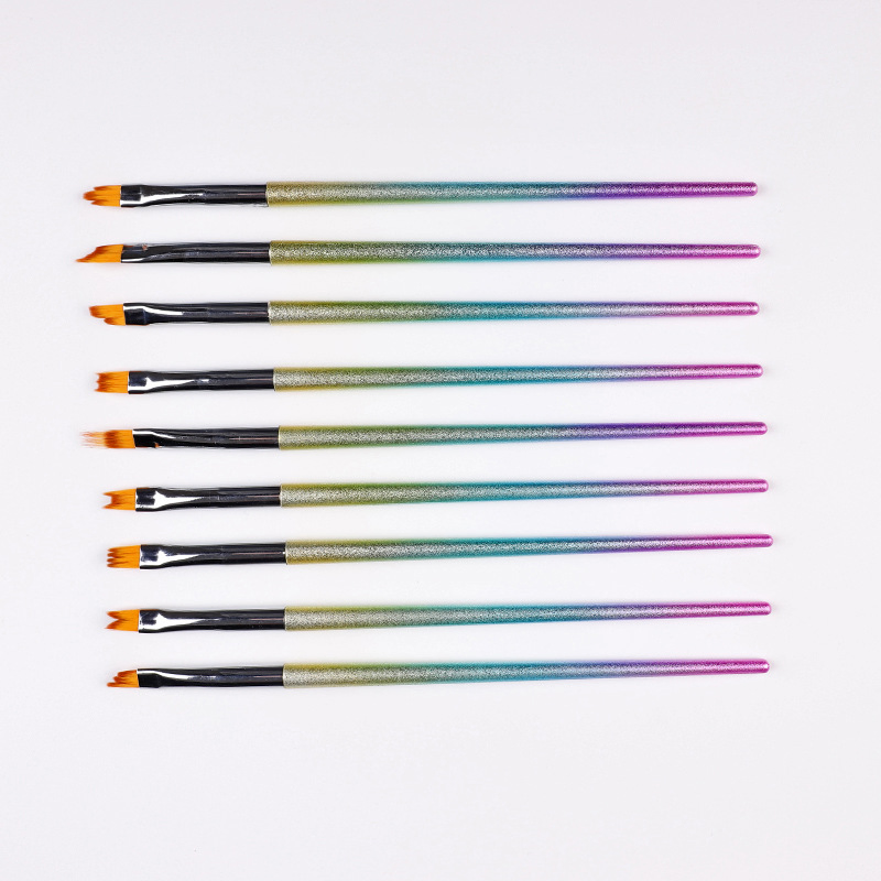 Acrylic Brush 9PCS Flower Painting Brush Set