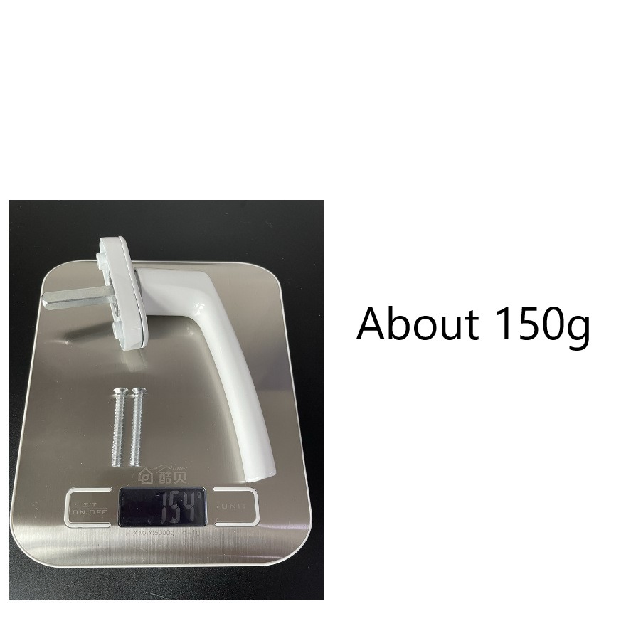 Popular Design Window Accessory Aluminium Alloy Oval Window Handle with Lock Door Window Handle