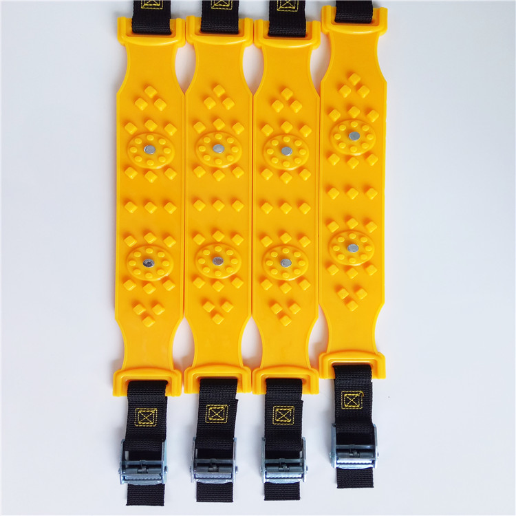 SGS Certificated TPU Anti-Slip Plastic Tractor Car Snow Chains