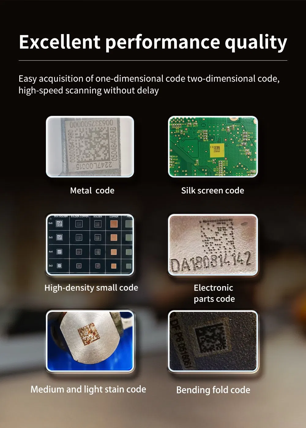Handheld Wireless 2.4G Bluetooth 1d 2D Supermarket Barcode Scanner CMOS Android Inventory Barcode Scanner