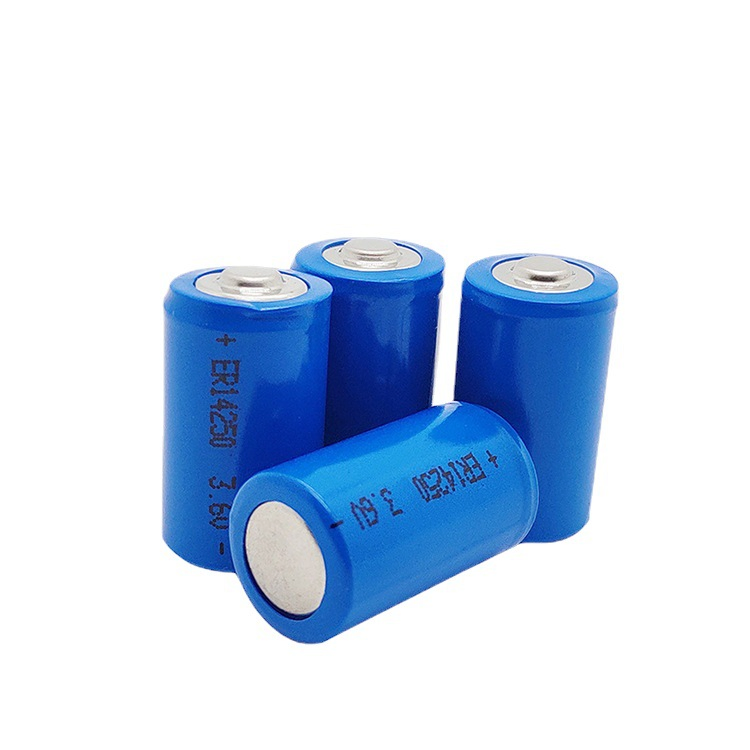 Er14250 1/2AA 3.6V 1200mAh Equipment Instrument PLC Primary Lithium Battery Lisocl2 Lithium Thionyl Chloride Battery