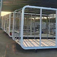 Two-Stories Modern Design Prefab Living Home Steel House