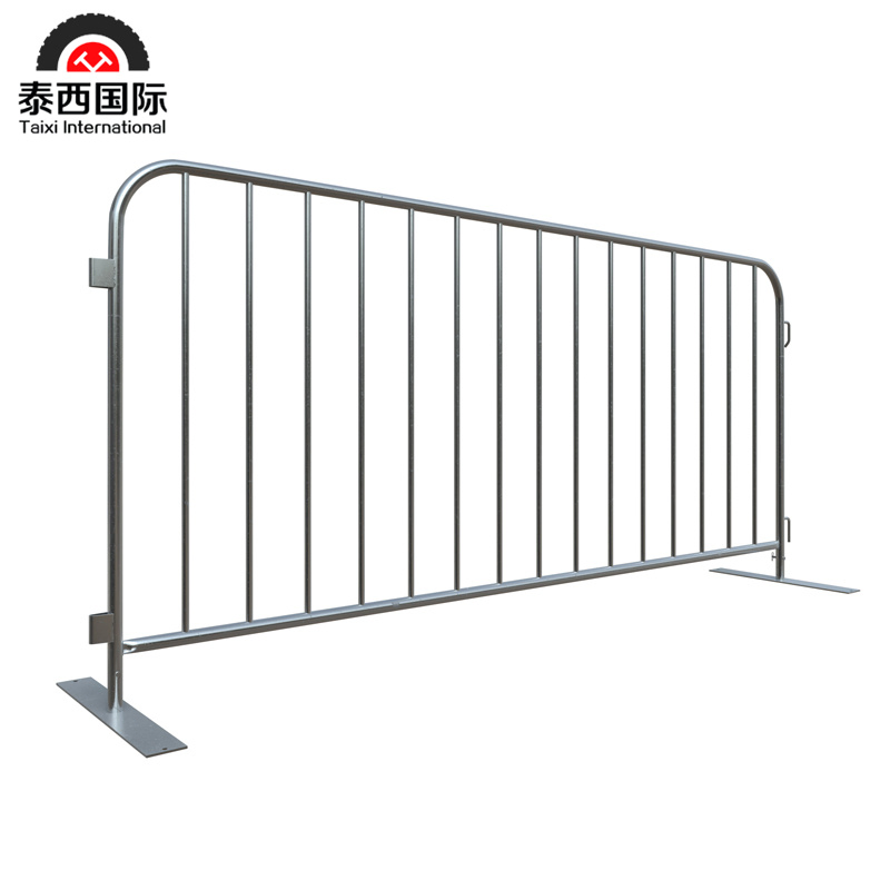 Customized Metal Crowd Control Barrier Portable Barricades Temporary Fence