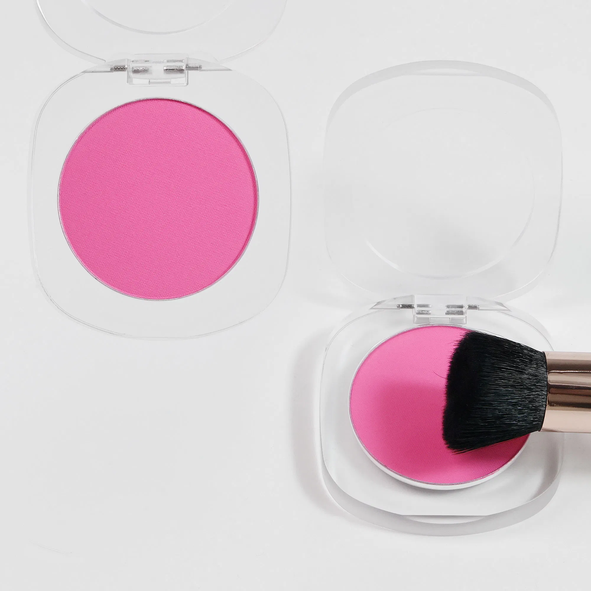 Private Label Best Selling Blush on Pigmented Vegan Face Pressed Powder Blush Custom Makeup Blusher