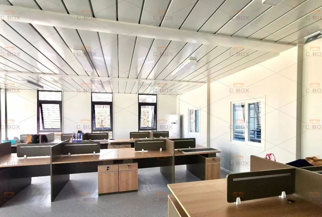 Cbox Two Layers Mobile Homes Prefab High Quality Container House Apartment Hotel Office