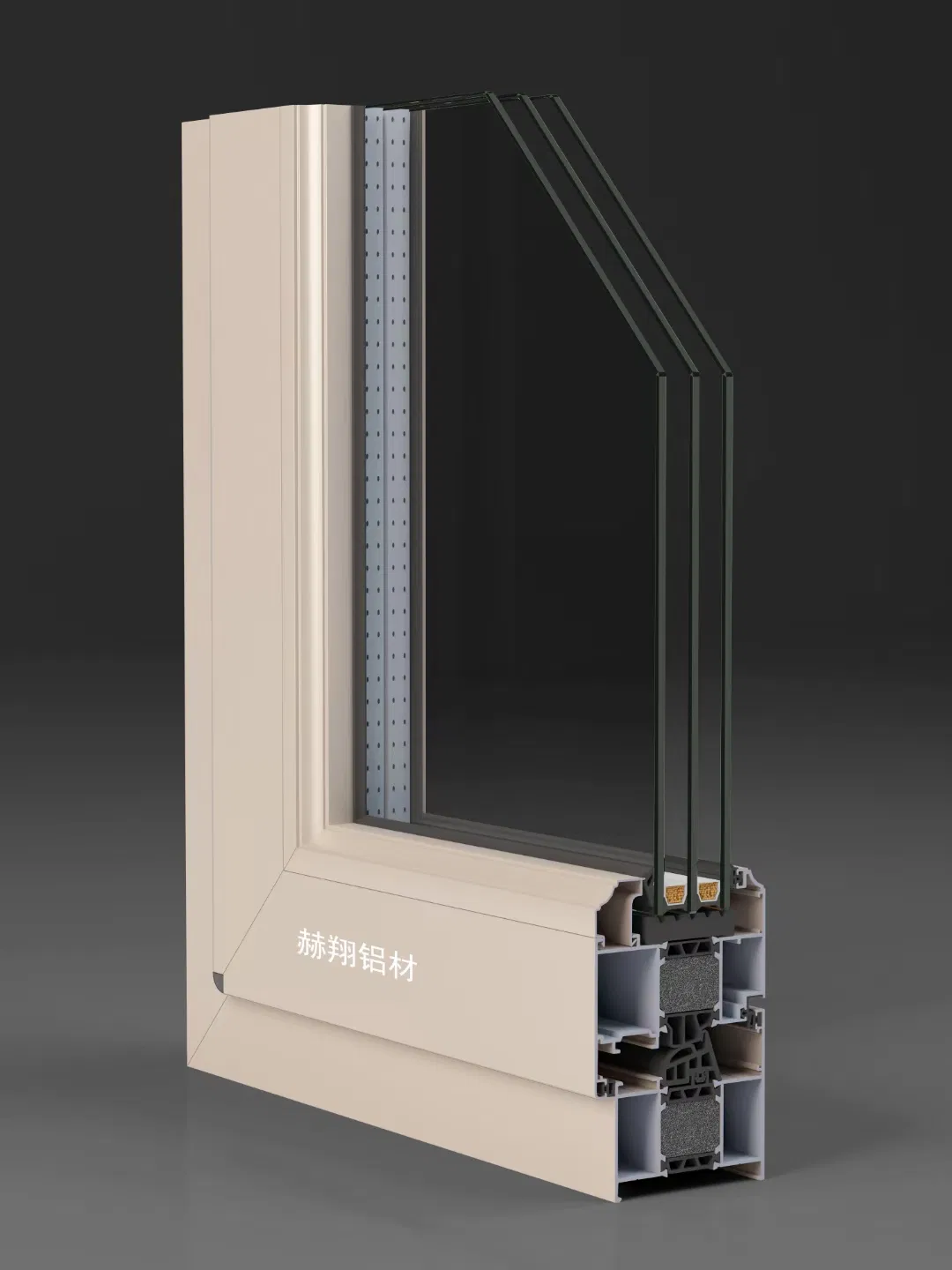 Nfrc Certificated China Top Brand Aluminium Windows Customization