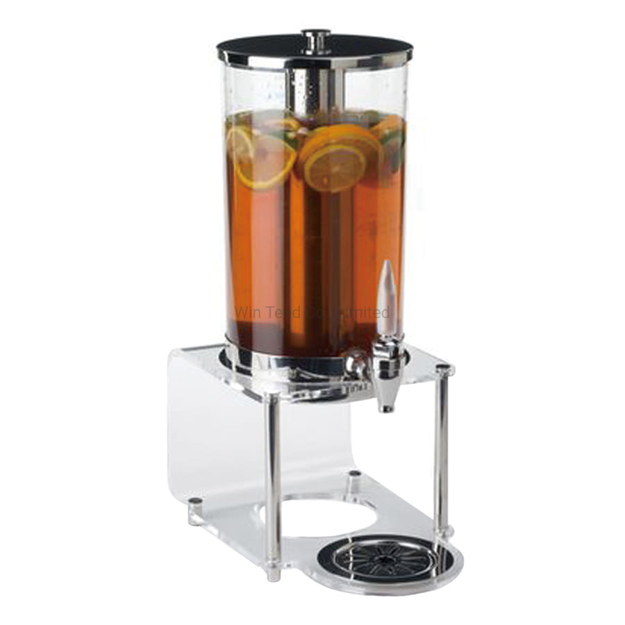 Luxurious Design Juice Dispenser with Burma Teak Wooden Base