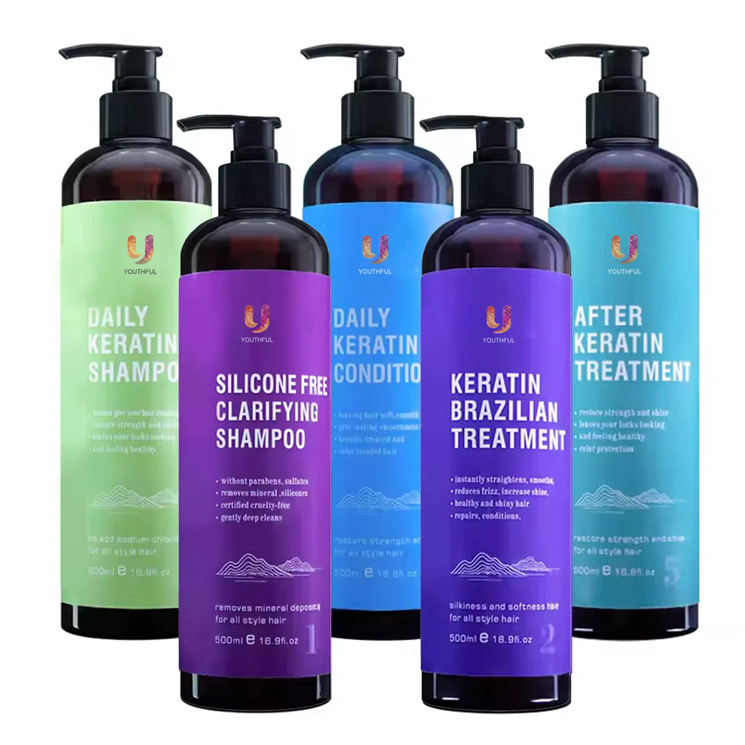 Formaldehyde Free Smoothing Keratin Hair Treatment Conditioner