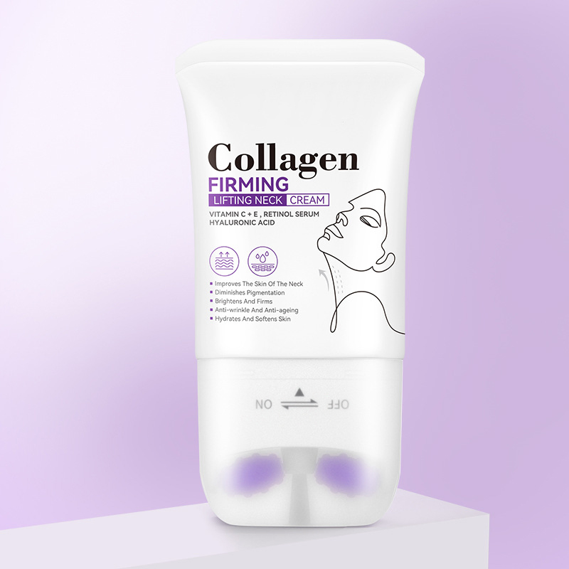 Custom Logo Organic Neck Care Anti-Wrinkle Anti-Aging Moisturizing Lifting Firming Whitening Nourishing Retinol Collagen Neck