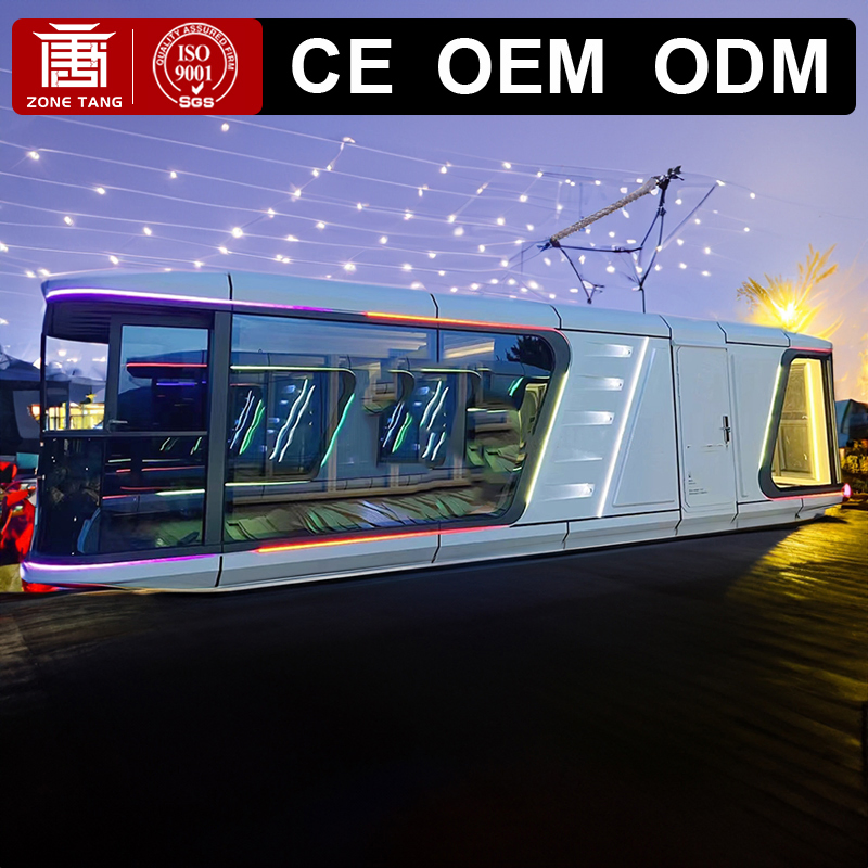 High Quality Prefab Capsule/Steel Structure/Cheap Prefabricated/Luxury Container Home
