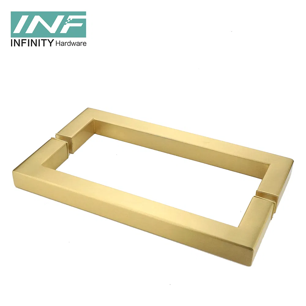 Modern Luxury Brass Hardware Sliding Door Pulls Stainless Steel Handle Pull Door Handle Glass Interior Door Knobs