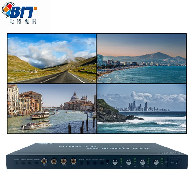 Процессор Bitvisus HDMI Matrix 4K для видеостен