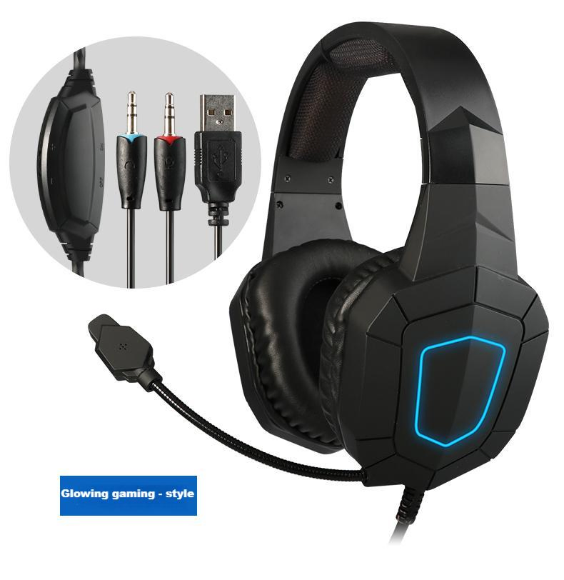 Игровые наушники с микрофоном для ПК, PS, Mac