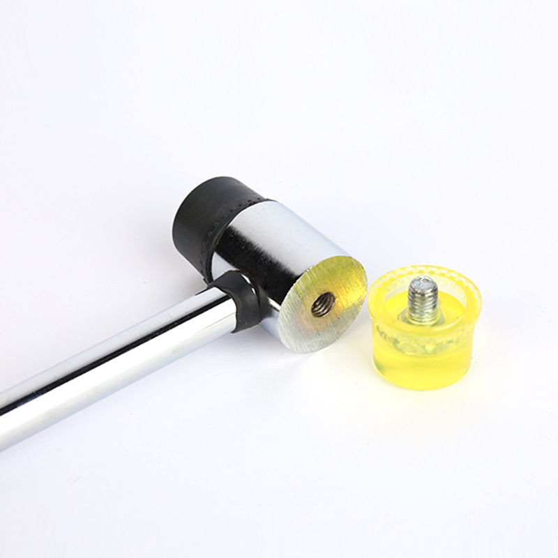Olid Rubber Mallet with Interchangeable Heads for Floor Tile Installation