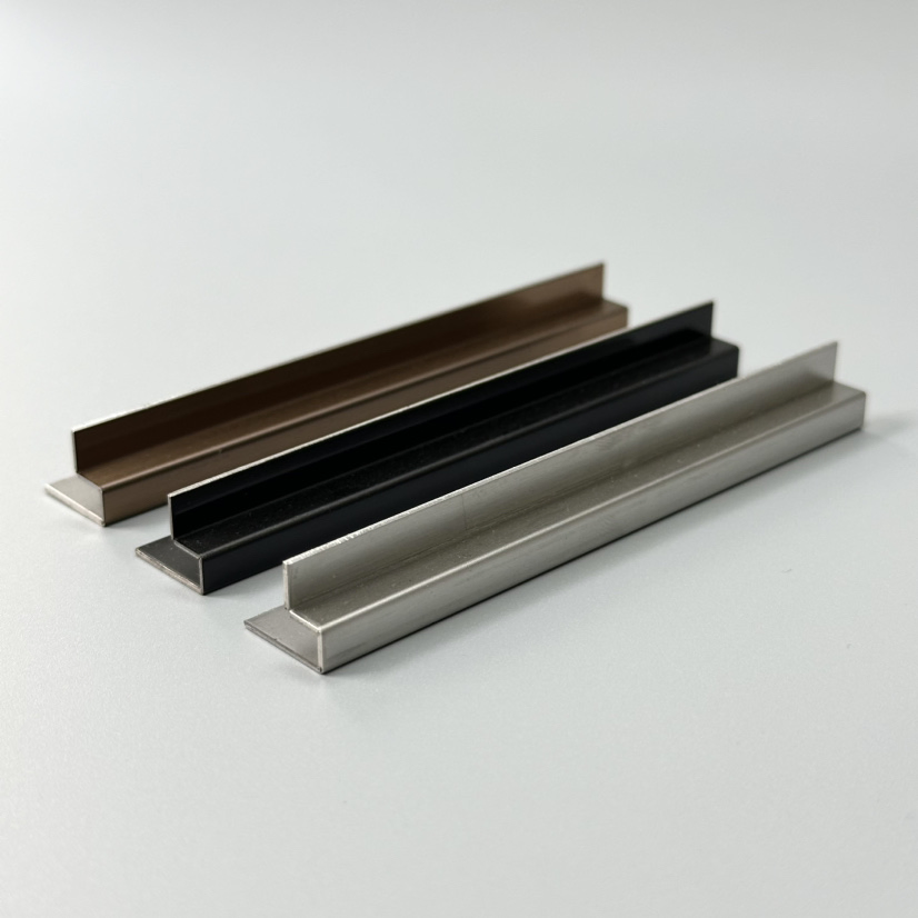 Hairline Black Metal Stainless Steel Tile Edge Trim for Wall Transition