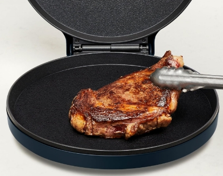 Everything Maker & Pizza Oven - Countertop Electric Pizza Maker with 12" Nonstick Cooking Plates, Plus Makes Quesadillas, Omelettes and More