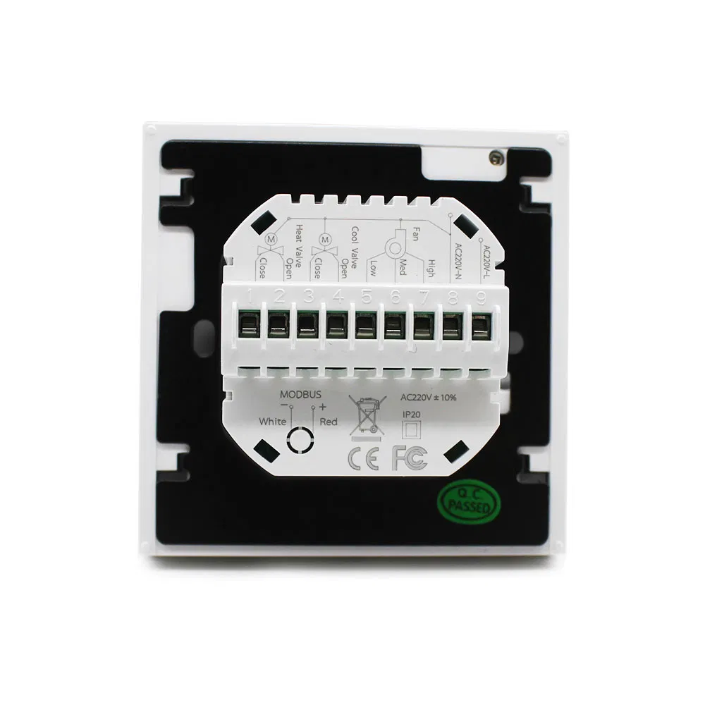 Smart Expo WiFi Control Fcu 3 Speed Fan Coil Room Thermostat