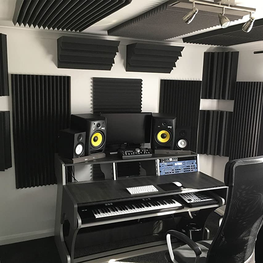 Easy to Installation Acoustic Panels Wall Studio Record Acoustic Foam