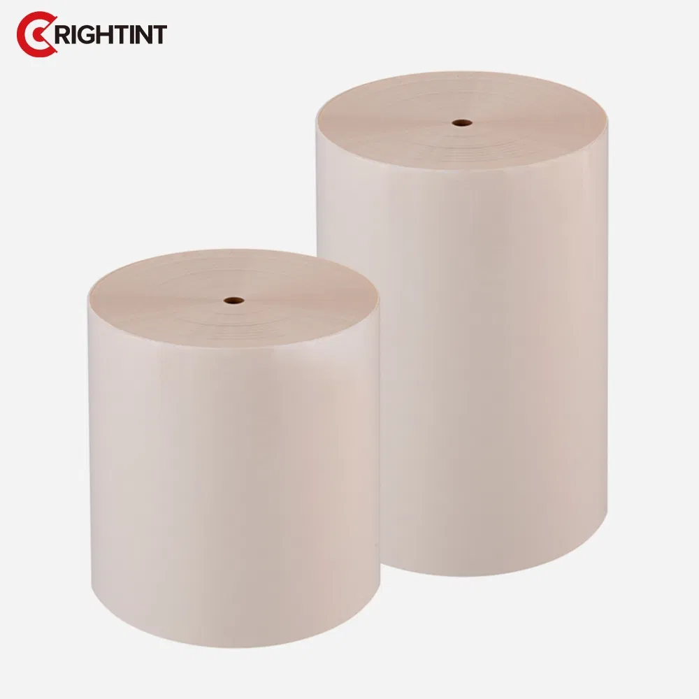 Bulk film stock for wine and spirit bottle labels label paper