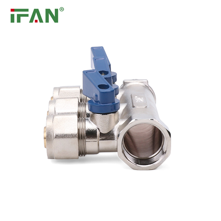 Ifan Factory Original Pex Brass Manifold Pex Pipe Manifold 3/4"-1" Brass Manifold