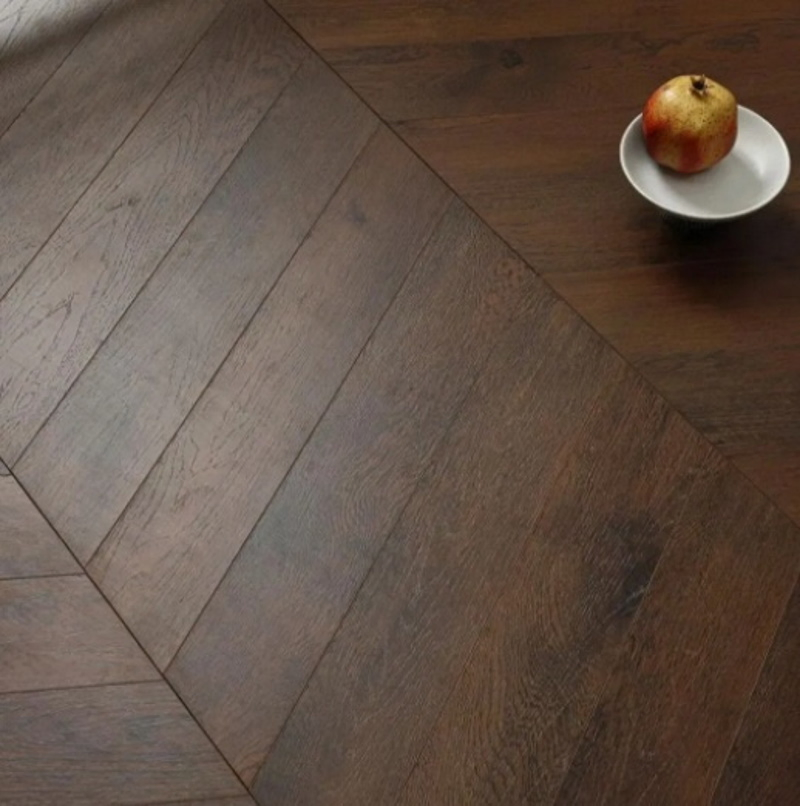 Водостойкий ламинат SPC Chevron, 5мм, многоцветный