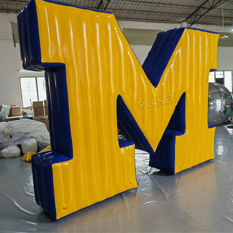 Large M Shape Inflatable Letter for Exhibition Festival