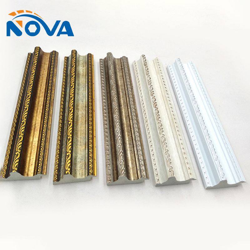 Artistic Moulding Line PS Decorative Ceiling Cornice Mouldings Frame White Skirting Board