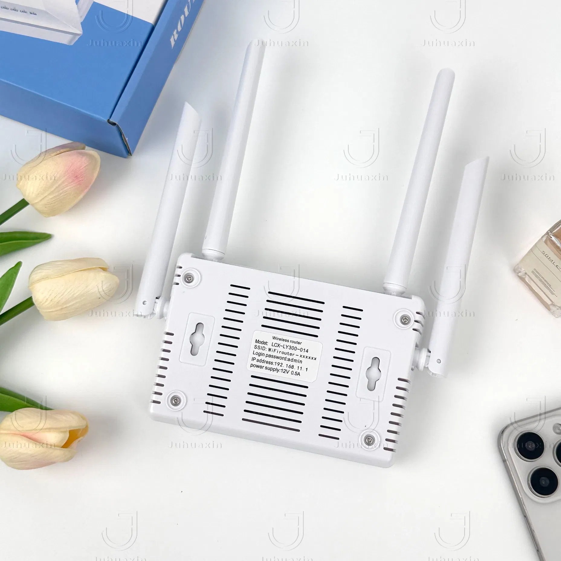 Lb-Link CPE300m ODM Factory Price Wholesale Ax300 Wi-Fi 6 4G CPE Enrutador EU Band 300Mbps 2 X 5dBi Router for Home Gaming Travel