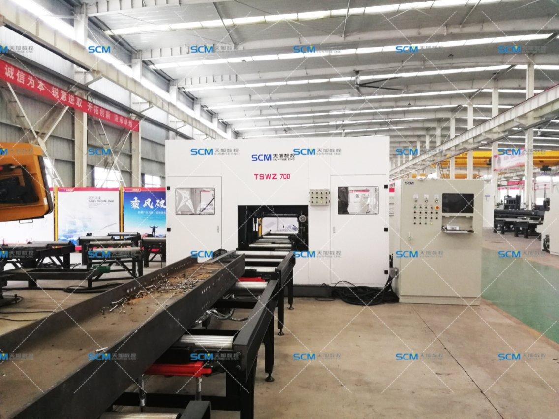 Swz700 CNC Hydraulic CNC Drilling Machine for Beams