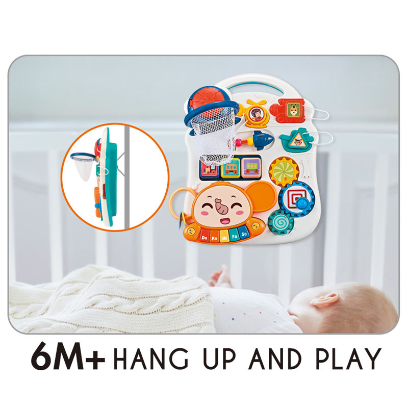 Amazon Hot Sell 5 in 1 Activity Learning Table Trolley Ride on Toys Kid Scooter Stroller Baby Walker with Wheels and Seat Music