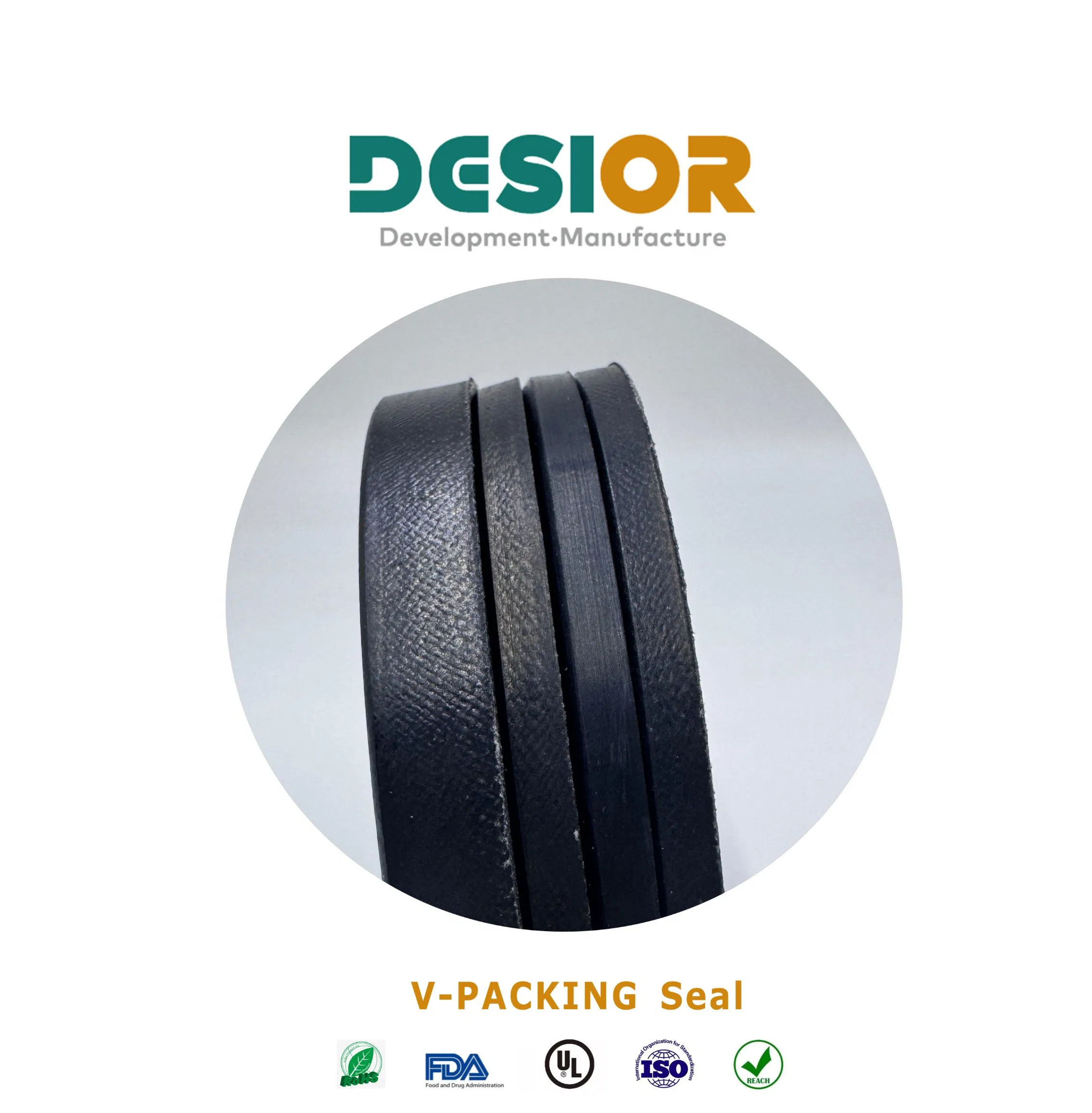 Desior Yu-100*125*12 High-Performance PU ODU Piston Seal for Hydraulic Applications
