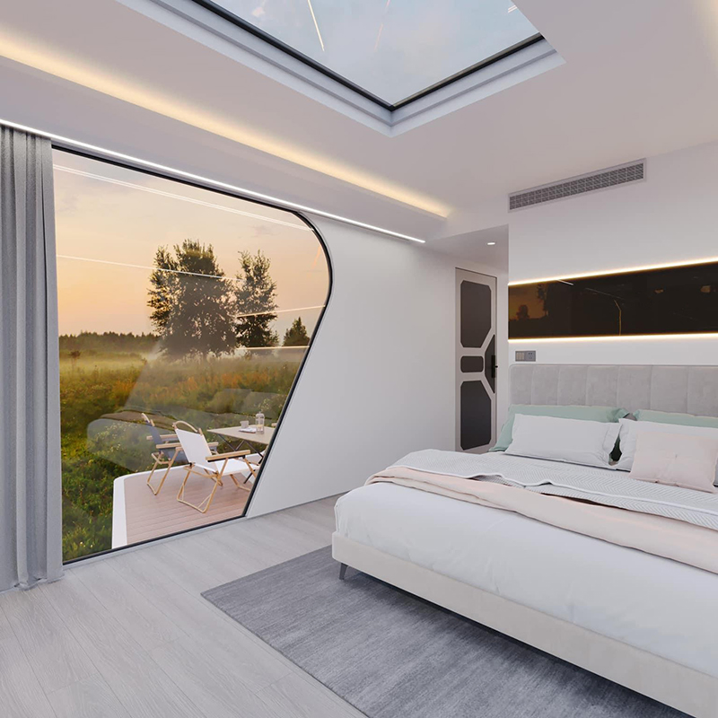 Hot Insulation CE Approved Luxury Container Prefabricated Cabin House with High Quality