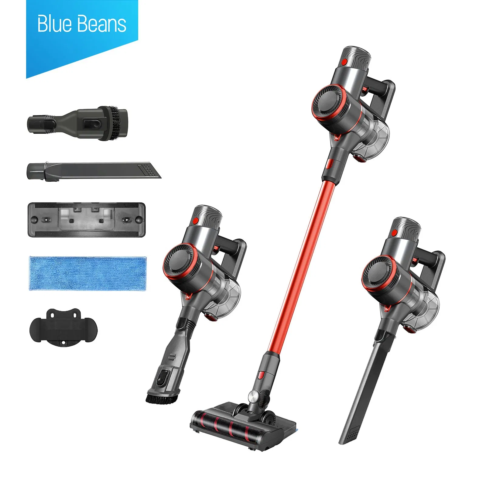 Handheld Wireless Rechargeable Vacuum Portable Home Use Stick Vacuum Cleaner with Mop