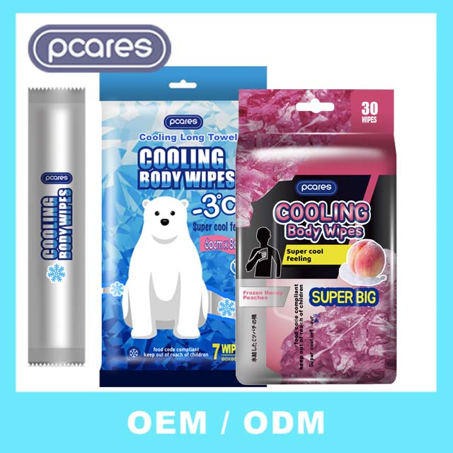 Extra Large Sport Cooling Wipes for Ultimate Refreshment