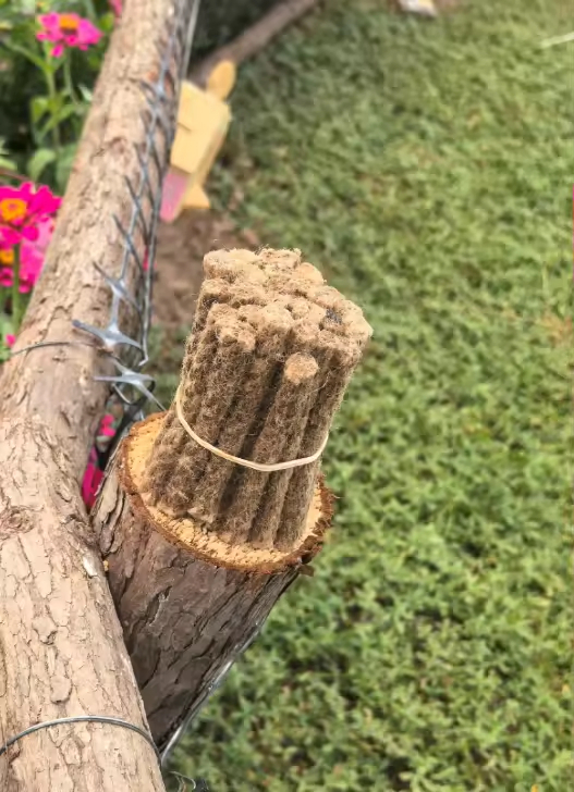 Premium Natural Wick Fire Starter Rope for Camping