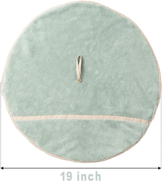 Coral Fleece Hanging Hand Towel Absorbent Bathroom Soft Thick Dish Cloth