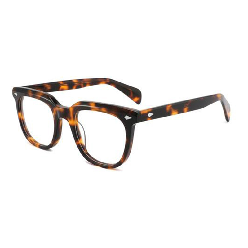 Square Shape Spectacle Bold Top Fashionable Style Hot Sell Demi Best Small Order Optical Frames