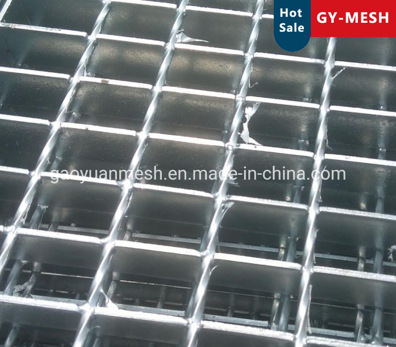 Steel Grating for Stair Treads with Plate Nosing