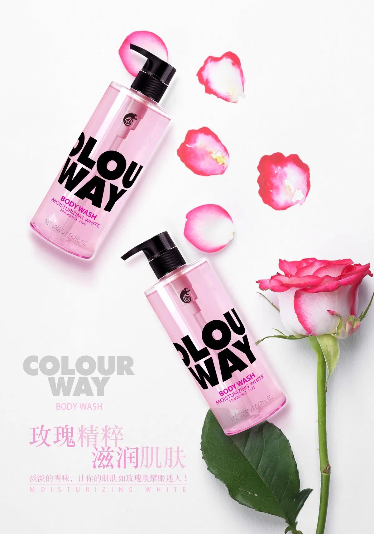 Colourway Body Wash Moisturizing Romantic Fragrance