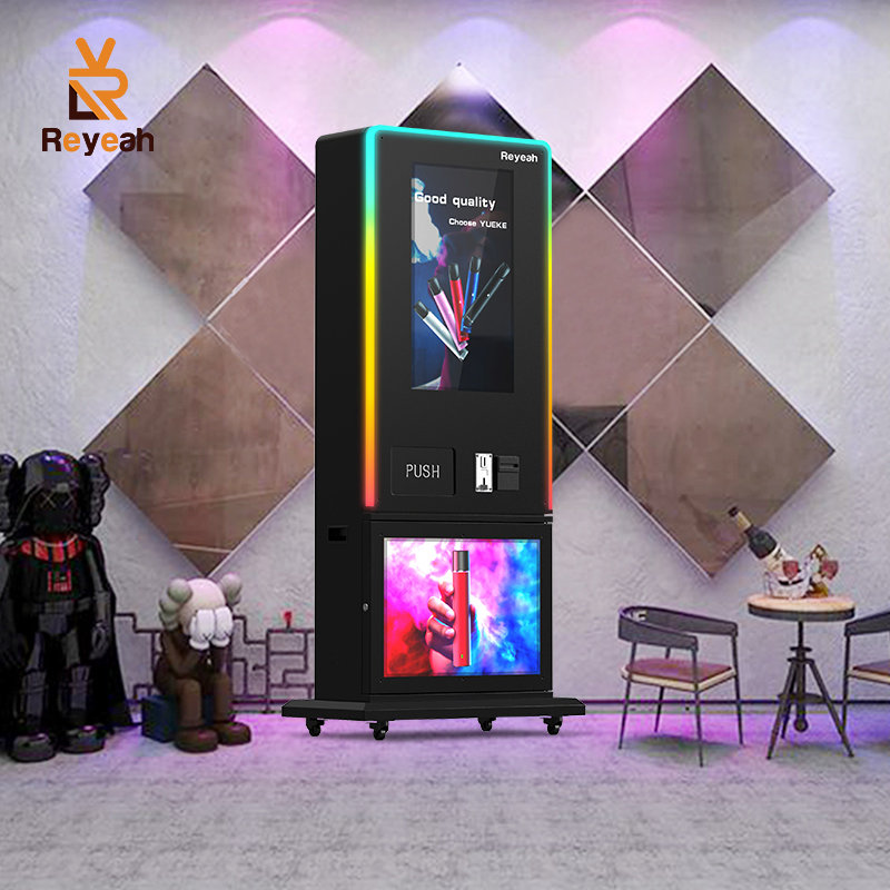 32 Inch LCD Touch Screen OEM ID Card Reader Tabacco Cigarette Vapes Vending Machine with Age Verification