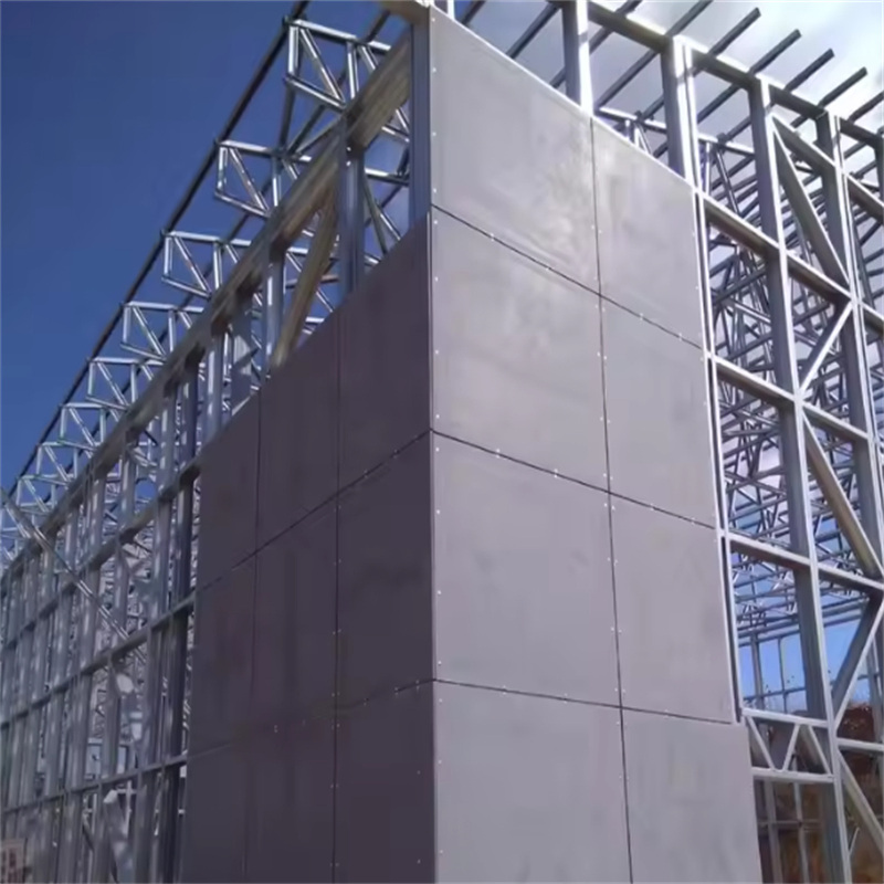 Modern Fireproof Water Resistant Cladding Exterior Wall Panels Fiber Cement Backer Board