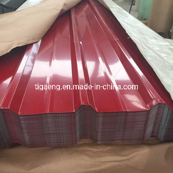 PVDF Coated Dx51d SGCC Corrugated Galvanized PPGI Steel Plate Roofing Sheet