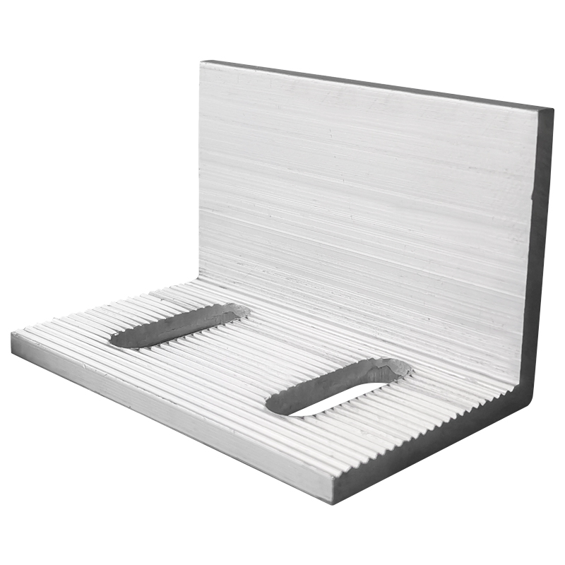 Aluminium L Angle Stone Wall Fixing Anchor Aluminium Stone Cladding Profile